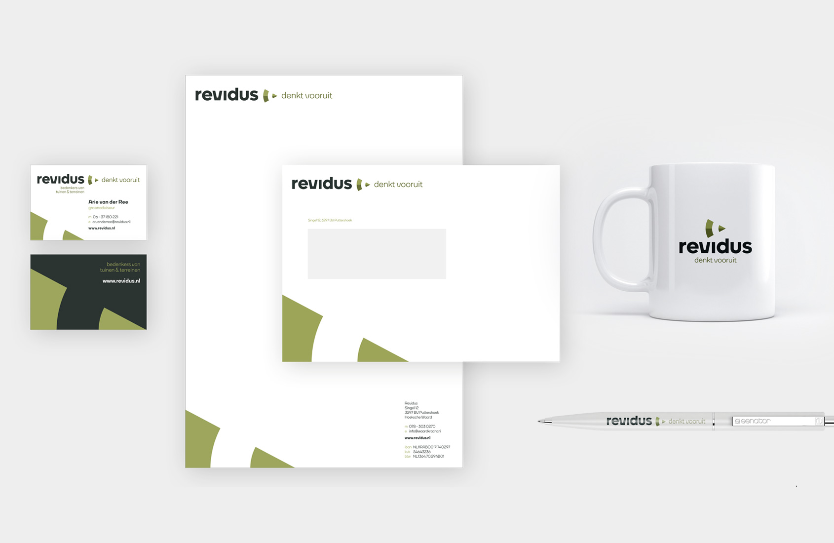 Corporate Identity en website Revidus